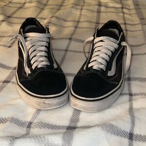 Black and White Vans Old Skool